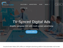 Tablet Screenshot of impulsescreen.com